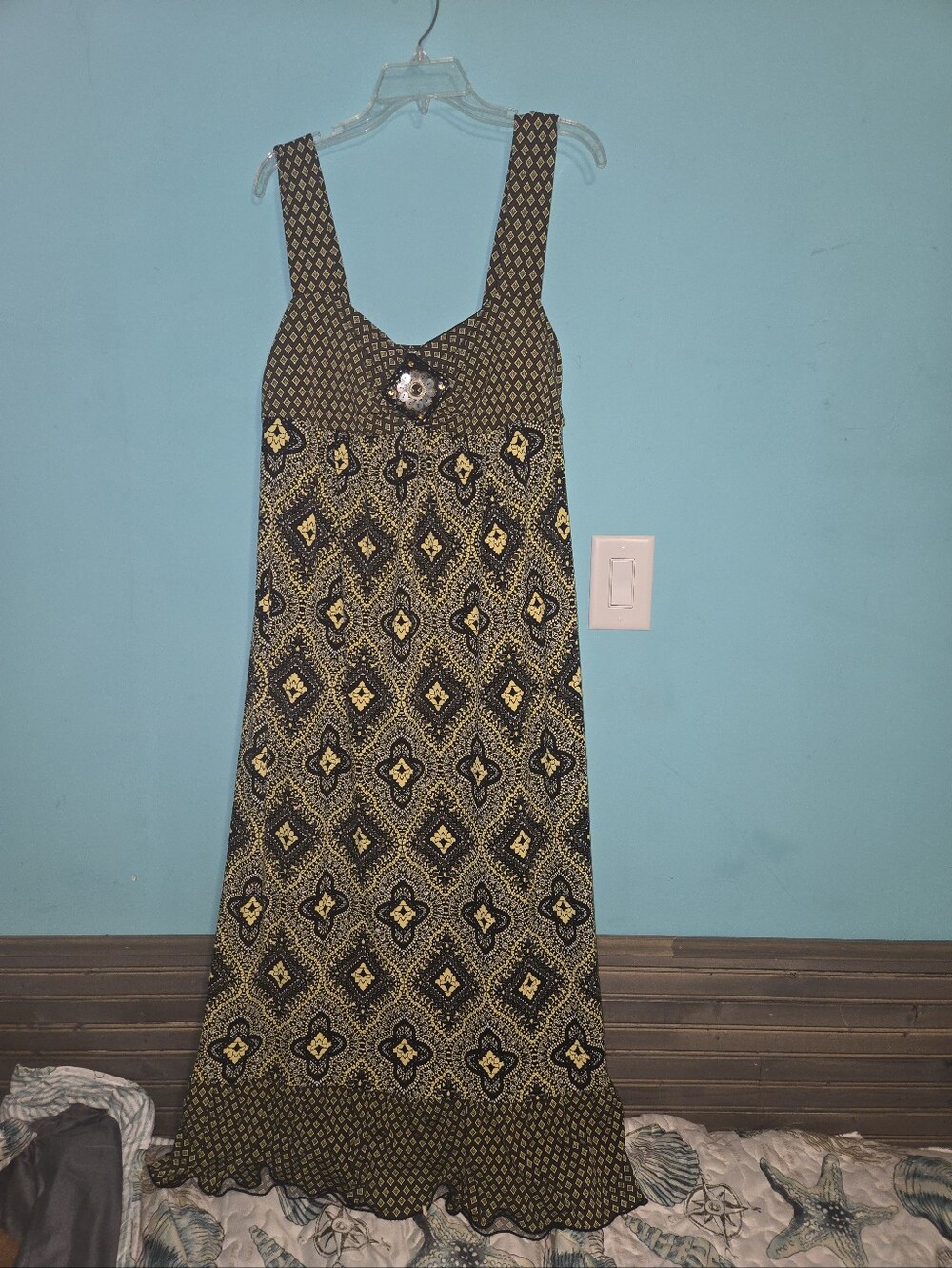Vintage Style Maxi Dress